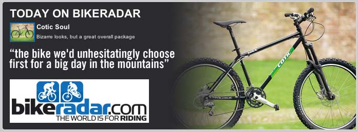 Cotic Soul : the bike we'd unhesitatingly choose 
first for a big day in the mountains