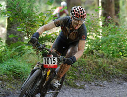 Kate Potter, NPS, racing on her Soda, photo by Joolze Dymond