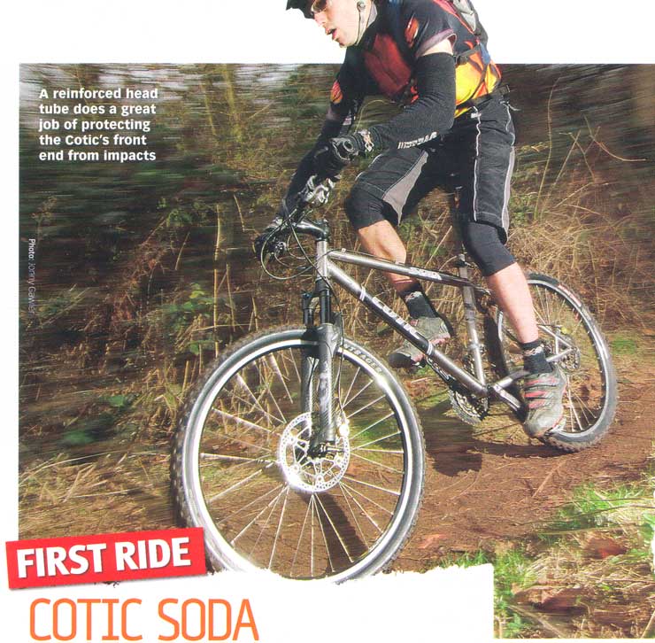 First Ride : Cotic Soda