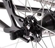 ROADRAT frames are disc ready, as are the wheels supplied with complete bikes.