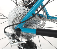 Lightweight custom machined dropouts and replaceable hanger