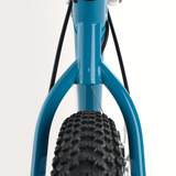 Lightweight oversized seat tube; seat dropper compatible