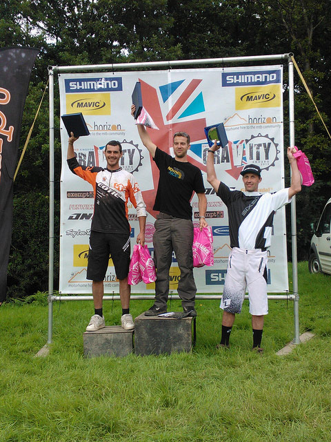 Dyfi Gravity Enduro - PODIUUUUUM!!! 2nd place for Chay