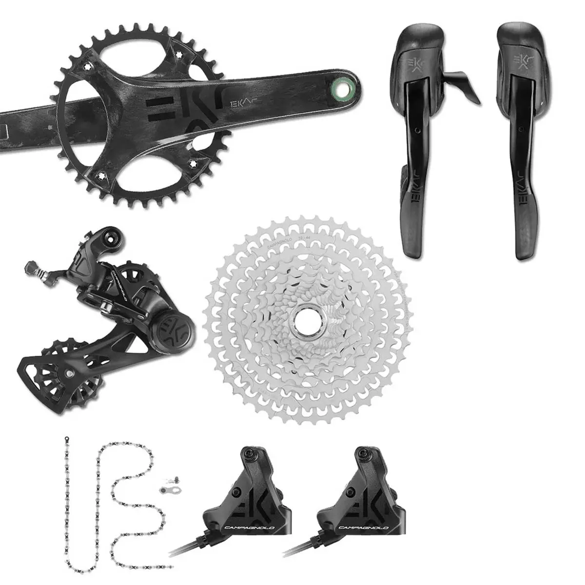 COTIC item Campagnolo Ekar Groupset 40t 170 cranks 942 cass no