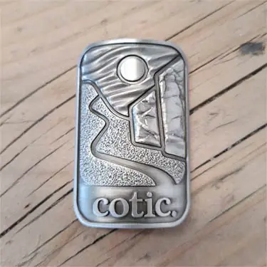 Cast headbadge