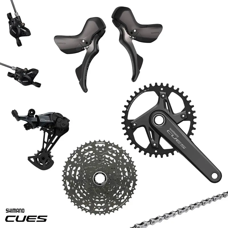 Bring your Escapade 1 or 2 bang up to date with a full Shimano CUES 1x11 drivetrain, gears and hydraulic brakes. , 