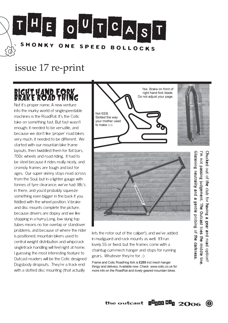 a page from the outcast