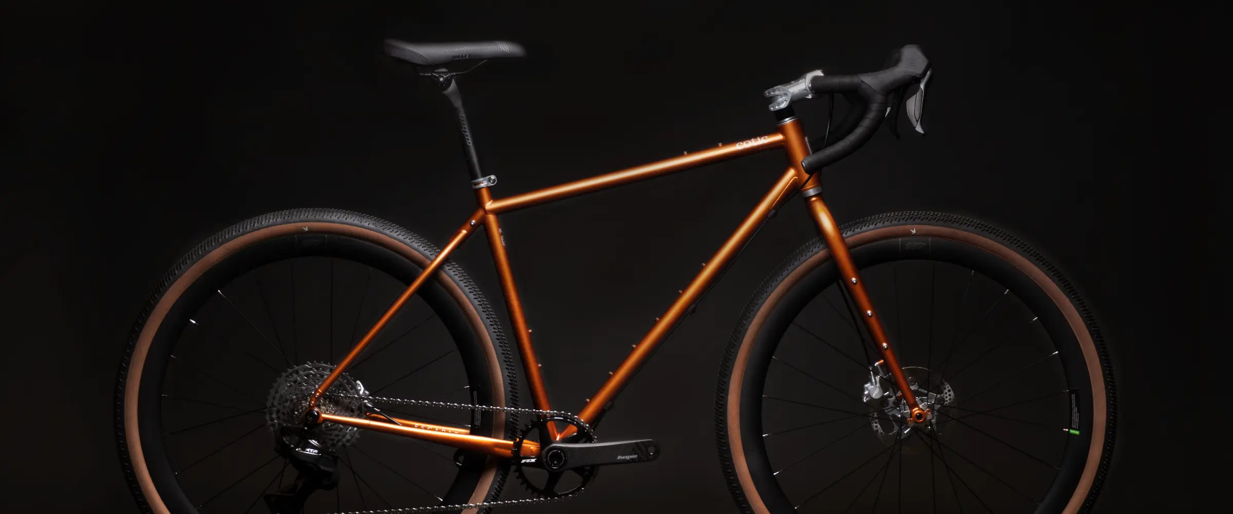 Cotic Escapade, steel gravel bike, UK all-road bike, Reynolds 853, handmade steel bike, gravel commuter, drop bar adventure bike, touring gravel bike, 700c gravel bike, 650b road plus, steel all-road bike, British gravel bike, gravel frameset UK, flat bar gravel bike
