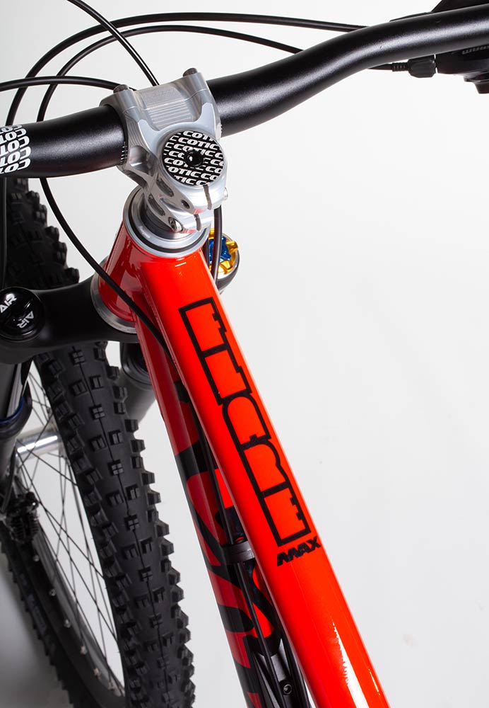 Cotic, cotic flaremax, flaremax, bike of the year, cotic steel full suspension, steel full suspension, steel mountain bike, steel is real, trail mountain bike, 29 inch wheel, 29er mountain bike, 125mm travel, progressive geometry mountain bike, british mountain bike, uk made, british made, made in britain, sheffield steel, longer lower slacker, slack geometry, long geometry, fastest mountain bike
