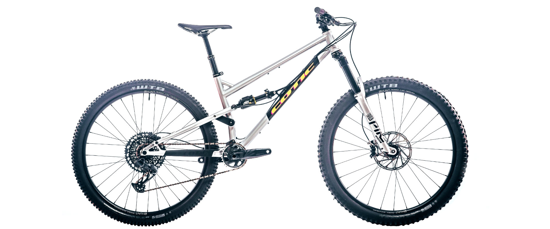 cotic jeht, 140mm trail bike, review, reynolds 853, steel full suspension, 29er trail bike, uk made, uk made mountain bike
