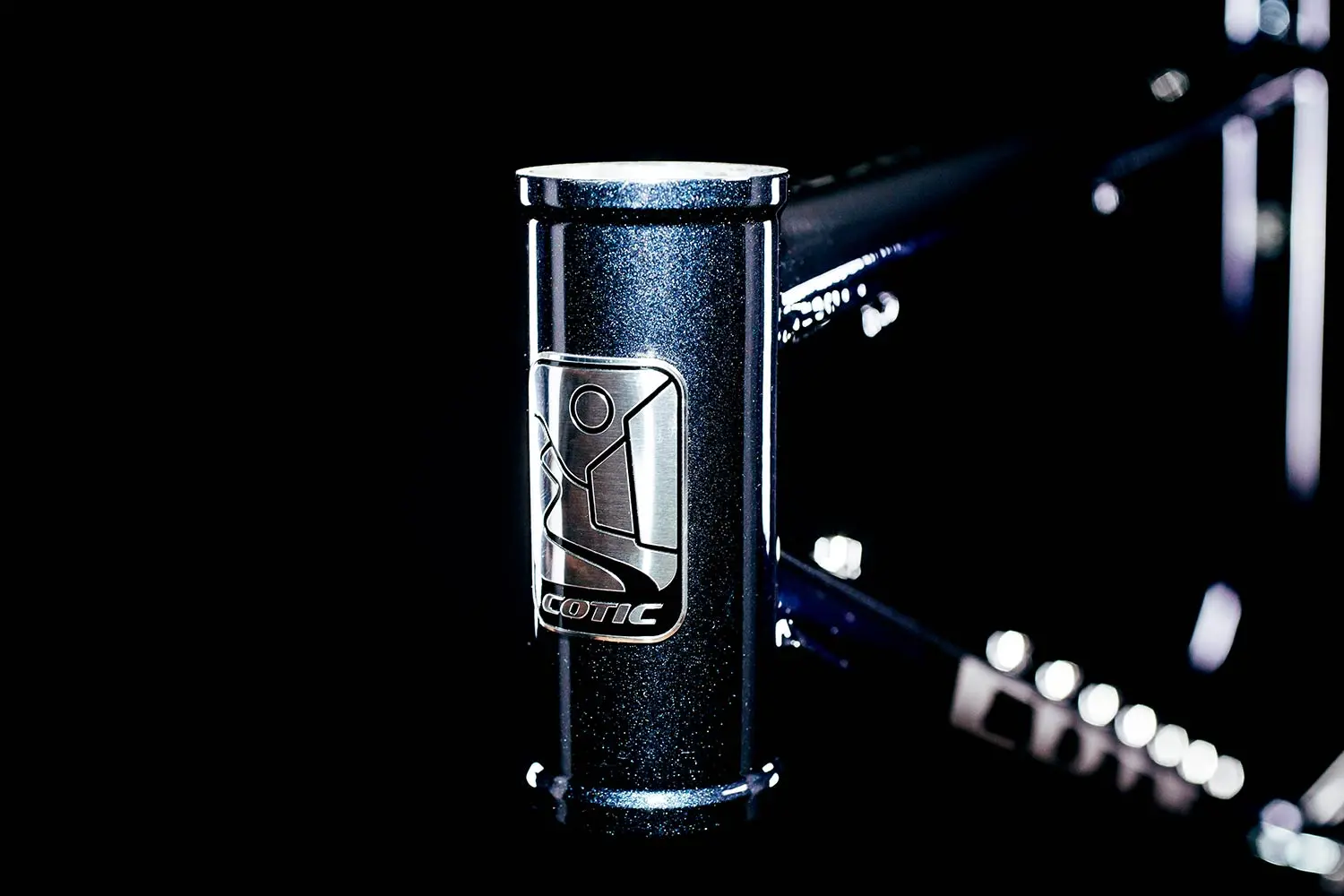 Cotic SolarisMAX in Midnight Blue, 853 steel 29er hardtail
