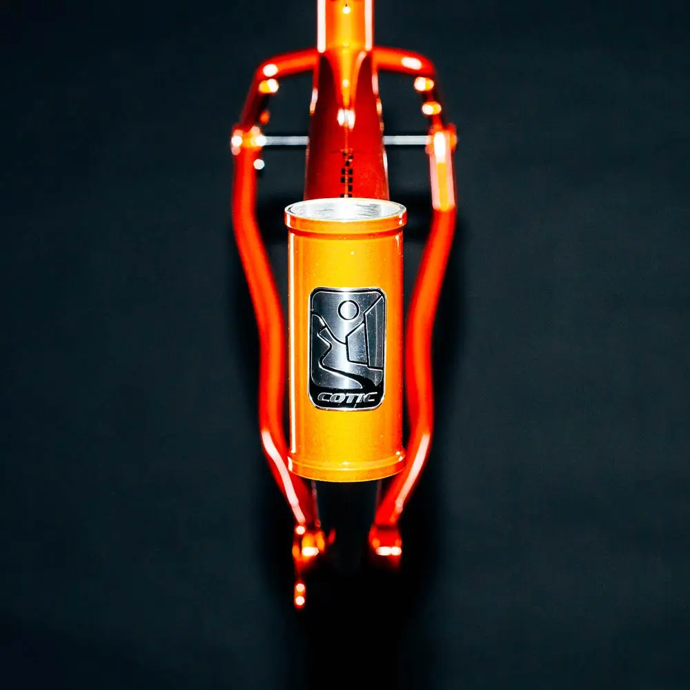 Cotic SolarisMAX in Supernova Orange, 853 steel 29er hardtail